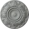 Ekena Millwork Whitman Ceiling Medallion (For Canopies up to 3 3/4"), 13"OD x 1 3/8"P, Primed White CM13WH - alternate 1